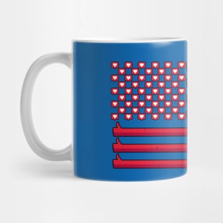 USA Flag like Mug